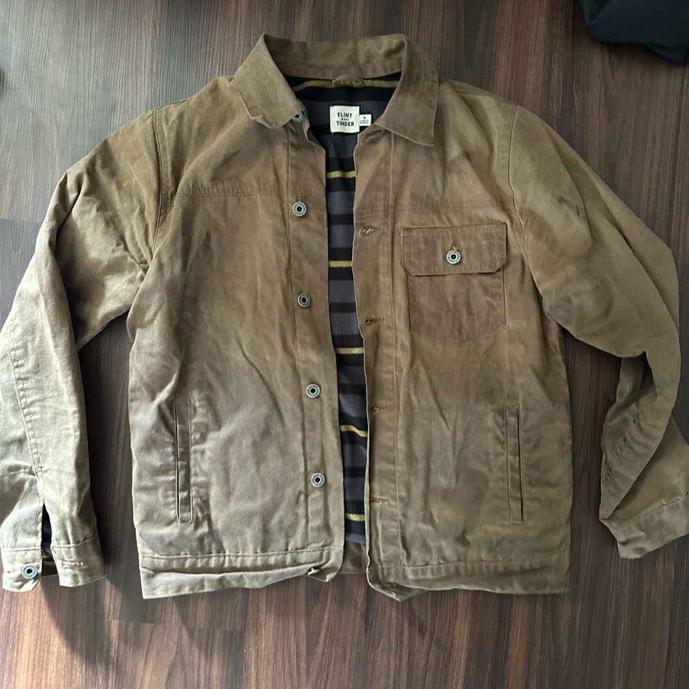 Flint and Tinder Waxed Trucker Jacket